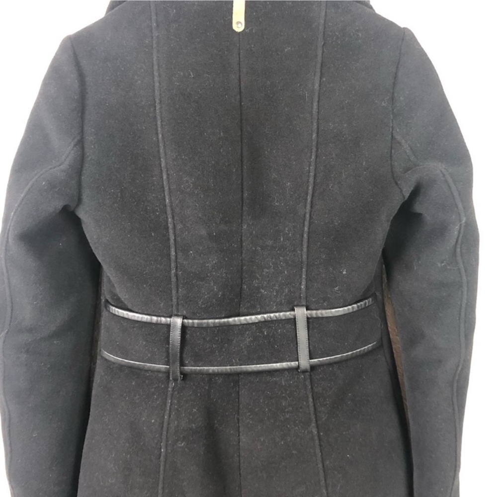 Mackage Coat Mona Wool Cashmere Peplum Jacket - Picture 7 of 14